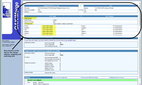 OAKMerge v20 1 1 -new merge options panel